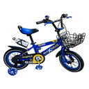 Bicicleta 12 Bmx Para Niño 1V Maximus Con Guardafango/Canasta Azul Armable