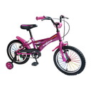 Bicicleta 16 Bmx Niña 1V Maximus Con Guardafango Morado Armable