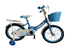 Bicicleta 16 Bmx Para Niño 1V Maximus Con Tububo De  Abasto Azul Armable