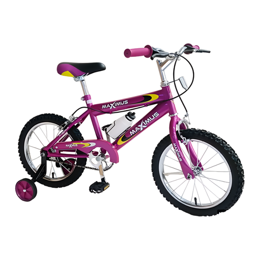 [132627] Bicicleta 16 Mtb Para  Niña 1V Maximus Morado Armable