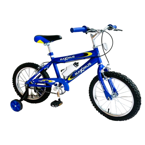 [132626] Bicicleta 16 Mtb Para Niño 1V Maximus Azul Armable