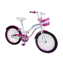 Bicicleta 20 Bmx Para Niña 1V Maximus Con Guardafango Morado Armable