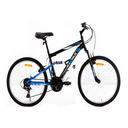 Bicicleta 26 Mtb 21V Con Suspencion Delantera/Trasera Azul/N Egro Armable