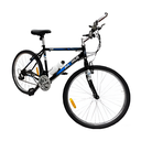 Biccletai 26 mtb 21v tubo recto cromado maximus azul/negro armable
