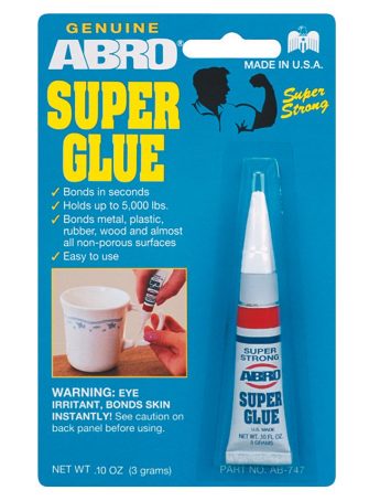 [98528] Pegamento Super Glue 2G Abro Sg-747-Bulk