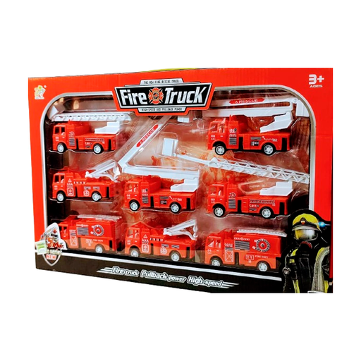 [94527] Juguete De Carro Bombero 8Pc 1601C004