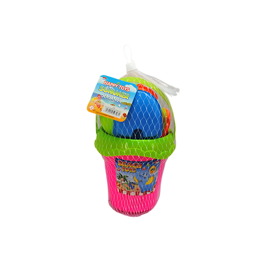 [111864] Juguete Para Playa 4Pc + Cubeta 597961