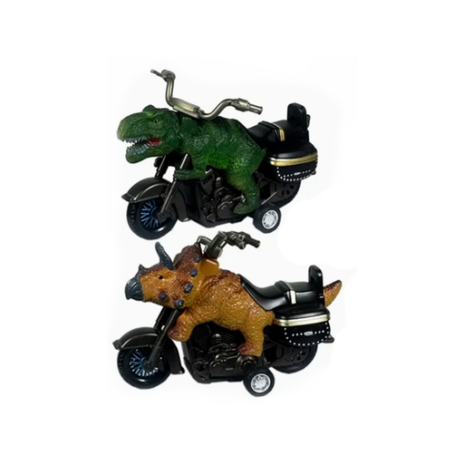 [115172] Juguete De Motocicleta Dinosaurio 2Pc Kz958 V/D
