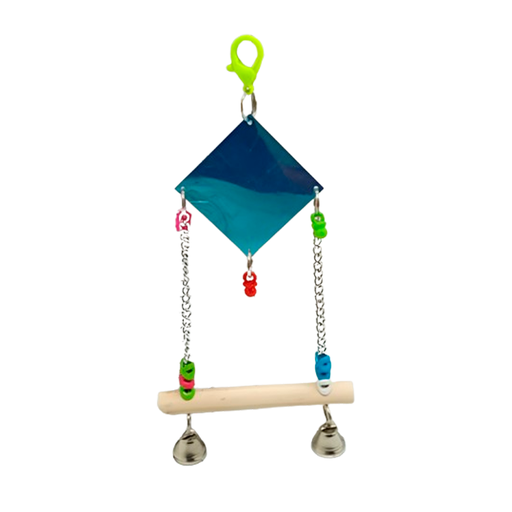 [124289] Juguete Para Ave Plastico/Vidrio 15X30Cm T21018