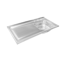 Lavatrasto teka para sobreponer 39"x20" 1c.1e.i.s/a