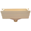 Bajante pvc para canal 2" durman 2031315 beige