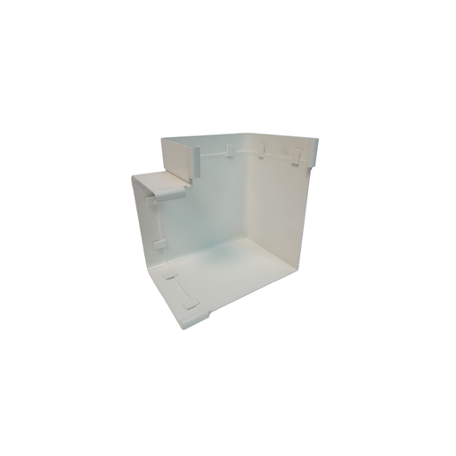 [88125] Esquina interior pvc para canal agua amanco blanco