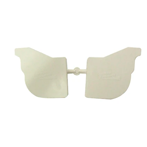 [75539] Tapas para canal pvc 4" durman blanco