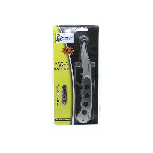 [40691] Navaja mango metal estuche vikingo h-hm-1535
