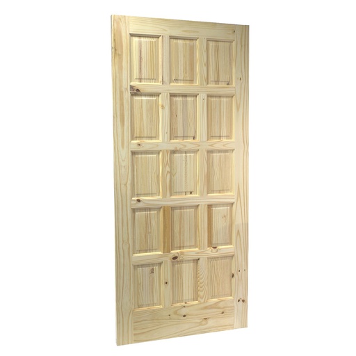 [75561] Puerta madera colonial 15p 36"