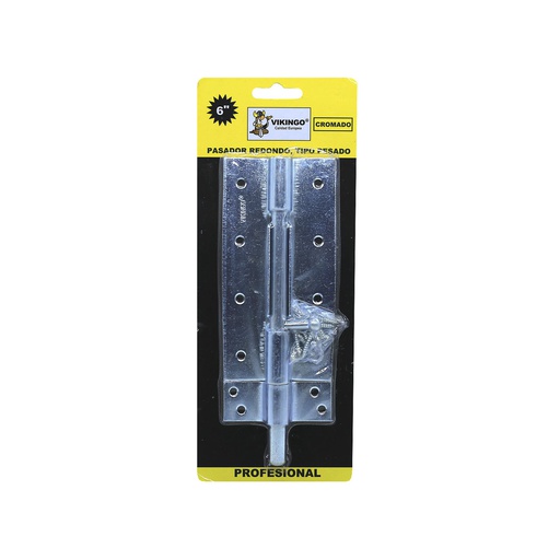 [86865] Pasador porta candado 6" vikingo tbw150 cromo pulido