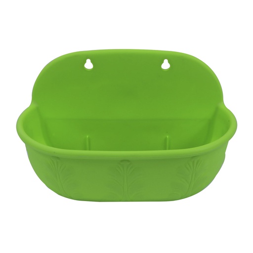 [91497] Macetera plastica para pared 33x16x22cm 28 varios colores