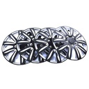 Copas carro rin 16 para carro 508136s plata / negro