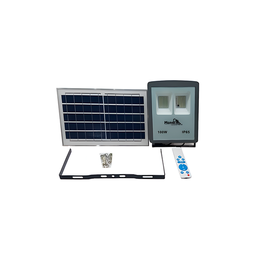 [140102] Lampara solar led con panel 100w etl-234