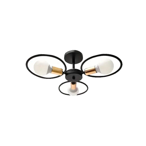 [138570] Lampara de techo 3l etl-056 dorada