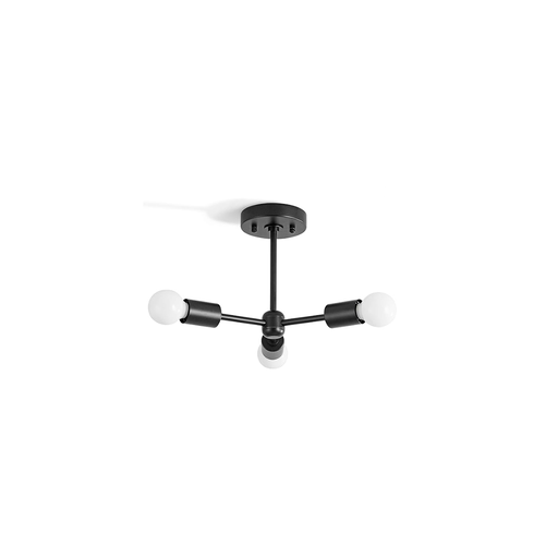 [138575] Lampara de techo 3l etl-061 negro