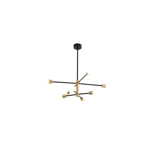 [138567] Lampara de techo 6l etl-054 dorado