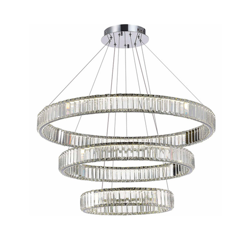 [138401] Lampara de techo led 90w cristal