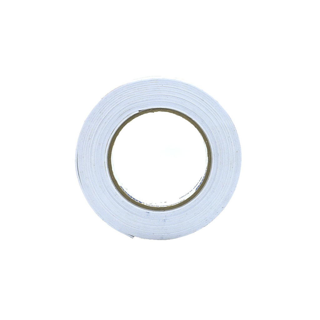 Tape doble cara foam 3/4"x5yd blanco con barra
