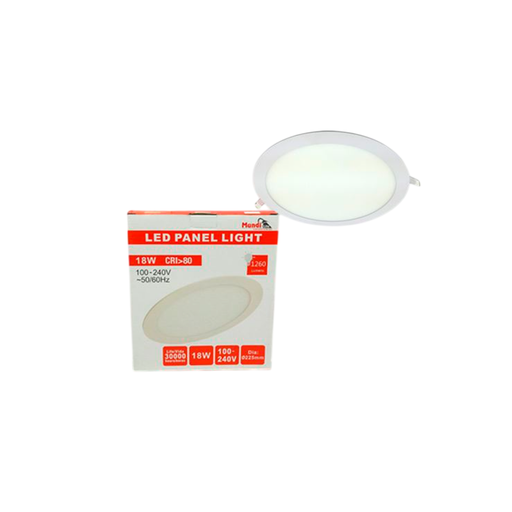 [91686] Lampara panel empotrable led 18w 22cm 6500k red