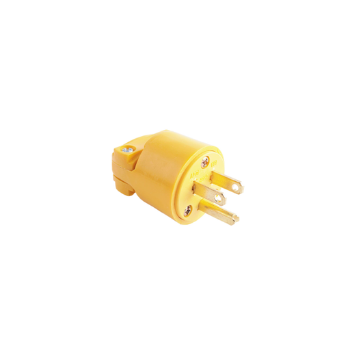 [92968] Enchufe hule 15a 125v 2p 3w 4867 amarillo