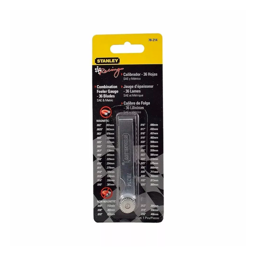 [63847] Calibrador espesor 36hojas stanley 78-214