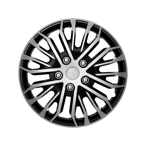 [106223] Copas carro rin 16 car+ 508141s plateado/negro