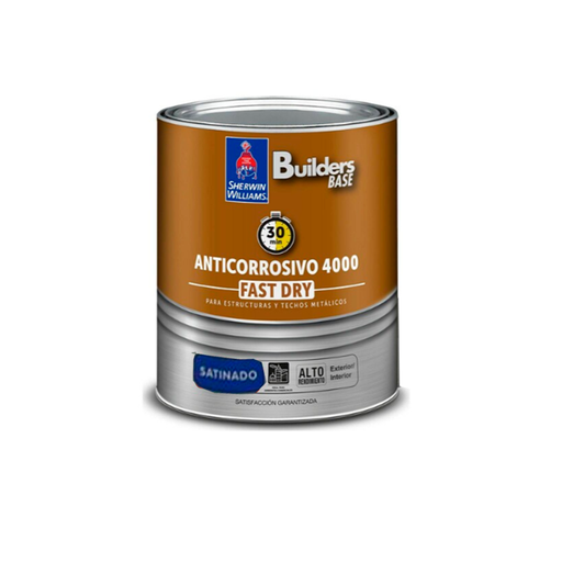 [131226] Base buiders anticorrosivo 1-galon sherwin williams 4000 blanco satinado