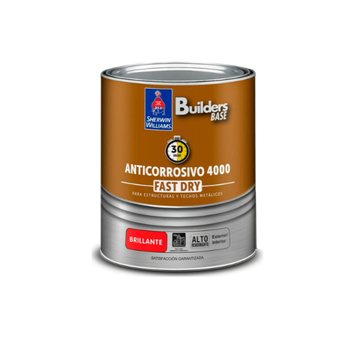 [131235] Base buiders anticorrosivo 1-galon sherwin williams 4000 blanco brillante