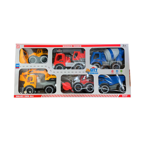 [140556] Juguete carro construccion 6pc ss1722721