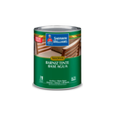 Barniz base de agua 3en1 1/4-galon sherwin williams caoba