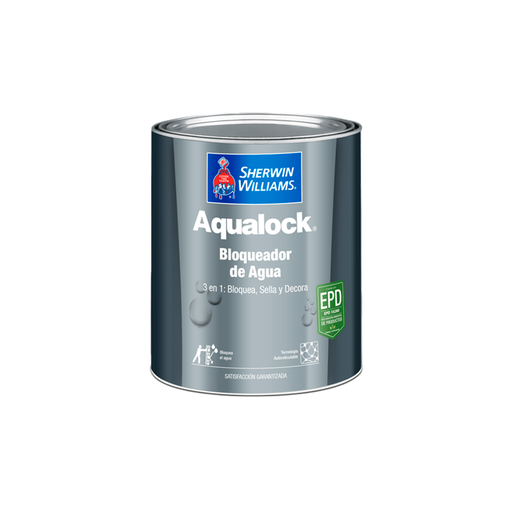 [90260] Base profunda bloqueador de agua aqualock 1/4-galon sherwin williams extra blanco