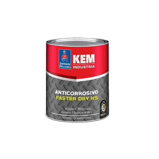 [83622] Anticorrosivo para metal fast dry 1-galon sherwin williams negro