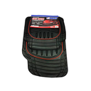 Alfombra de hule para carro 4 piezas abro cm10014 negra