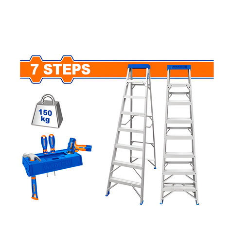[132767] Escalera aluminio tipo a 7' wadfow wld2h7