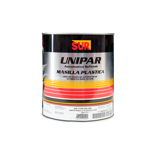 [98571] Masilla automotor ultrasuave 1/4-gln rojo