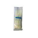 Abrazadera plastica ajustable 10" 100pc blanco