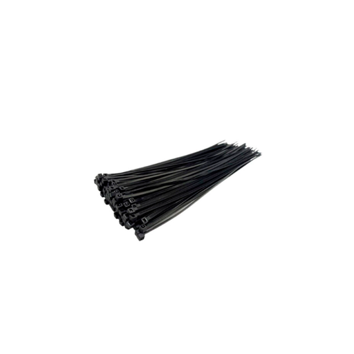 [85145] Abrazadera plastica ajustable 10" 100pc negro