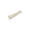 Abrazadera plastica ajustable 14"x4.8mm 25pc transparente