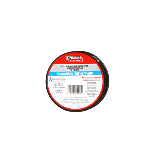 [83441] Alambre para soldar 0.035" nr211mp linc 1lb
