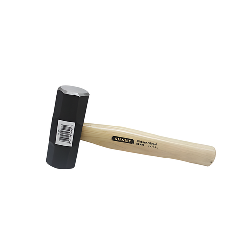 [358] Almadana 4lb cabeza negro con mango de madera stanley 56401