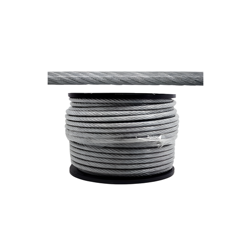 [4700] Cable galvanizado 1/4" con forro plastico 7000897 pie