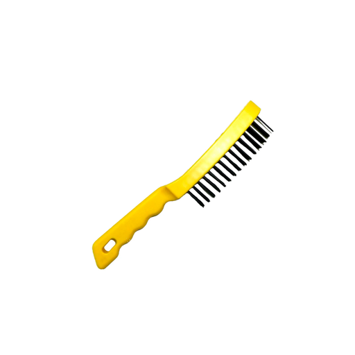 [40718] Cepillo alambre 4lin mango plastico h-sj3131-4