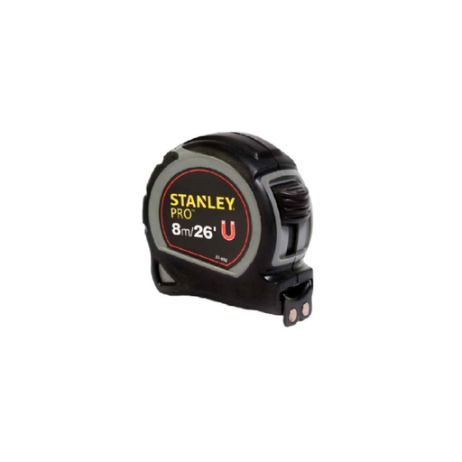 [42191] Cinta metrica 8mtx1" stanley 30-088 neg