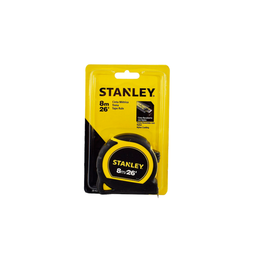 [37109] Cinta metrica 8mtx1" stanley 30-626 amar